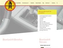 Tablet Screenshot of bearlock.nl